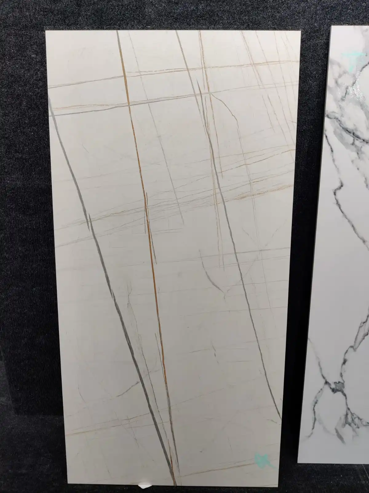 Мраморный вид 600x1200 мм глазурованная фарфоровая плитка с остекленным корпусом низкая Заводская полированная/матовая отделка