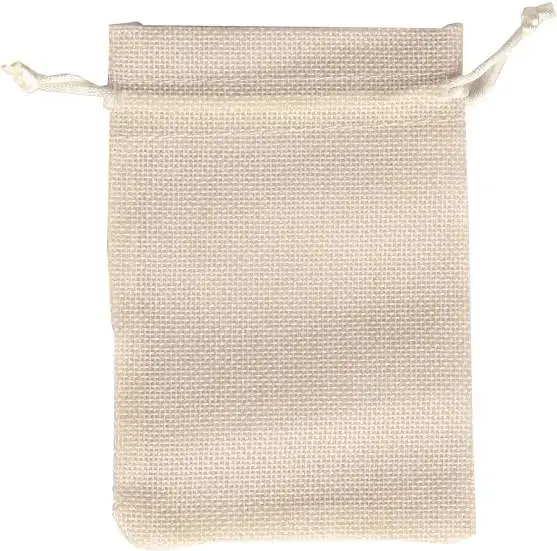  Джутовый мешочек на шнурке сумки высокого качества с индивидуальной печатью и цветом