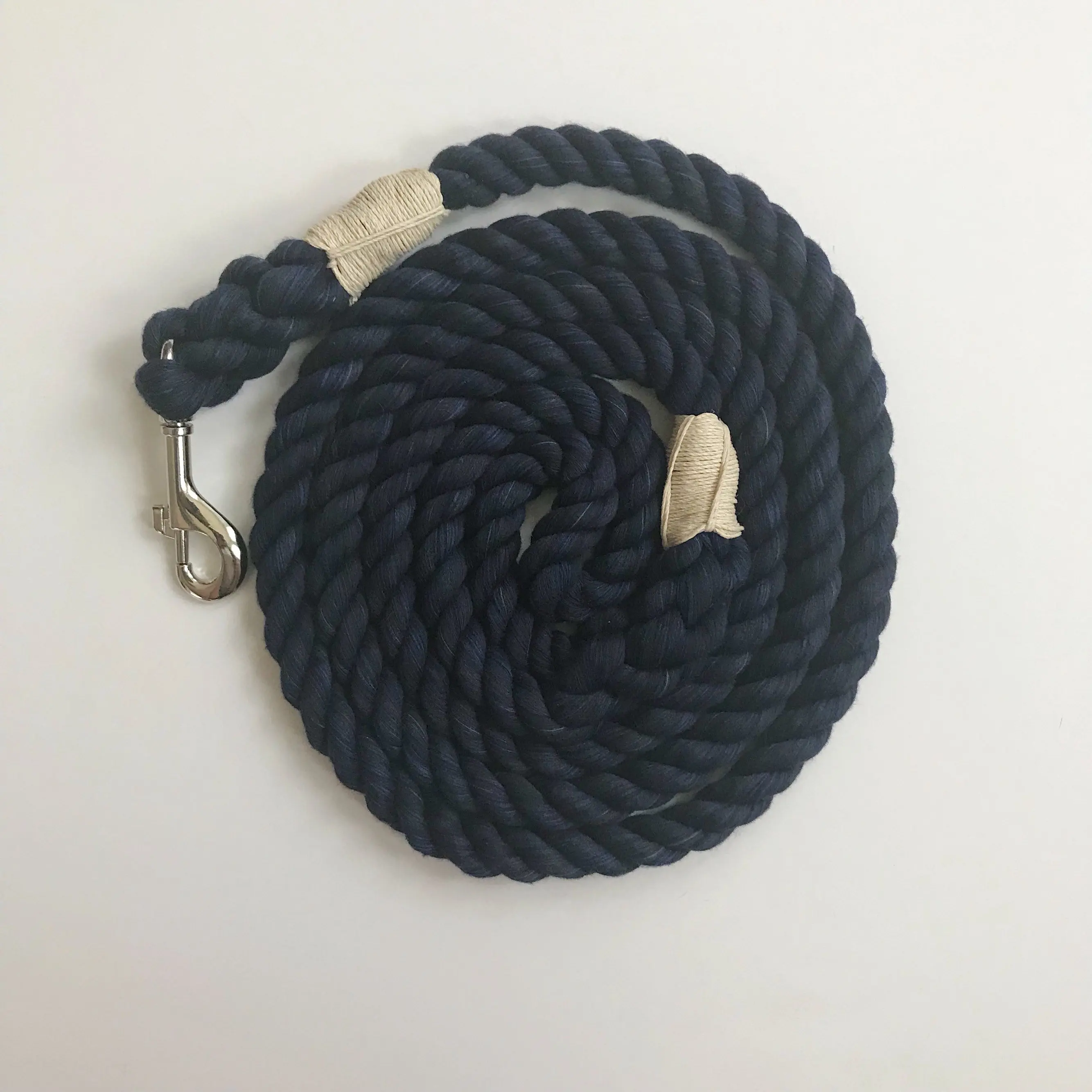 Navy Blue Ultra Soft Cotton Rope Dog