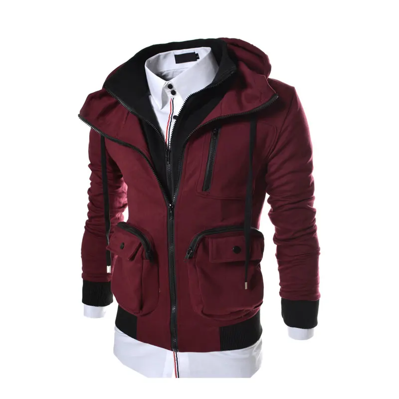 
350Gsm Men Zipper Zip Up Hoodie 