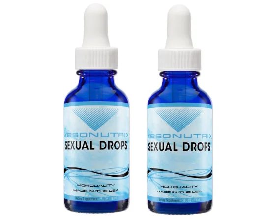 2 Absonutrix Sexual Drops 2 Oz proprietary blend Made in USA