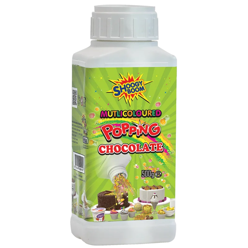 Topping sprinkles popping candy with chocolate / without chocolate