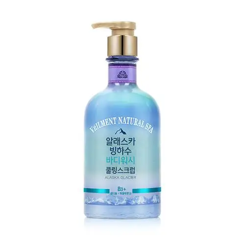 Natural Sea Salt The Body Veilment Spa Alaska Glacier Scrub Body Cleanser With Mint Smell From South Korea