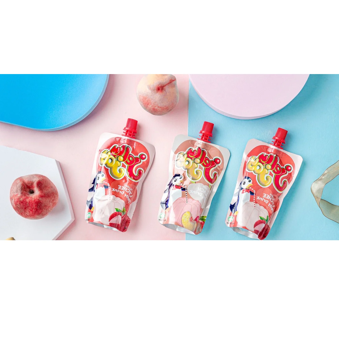Good Choice Fruity Dessert Drink Low-Carb Children Snack Pouch Bulk Jelly Joy Slurpy Jelly Juice 150gm x 30 Pouches
