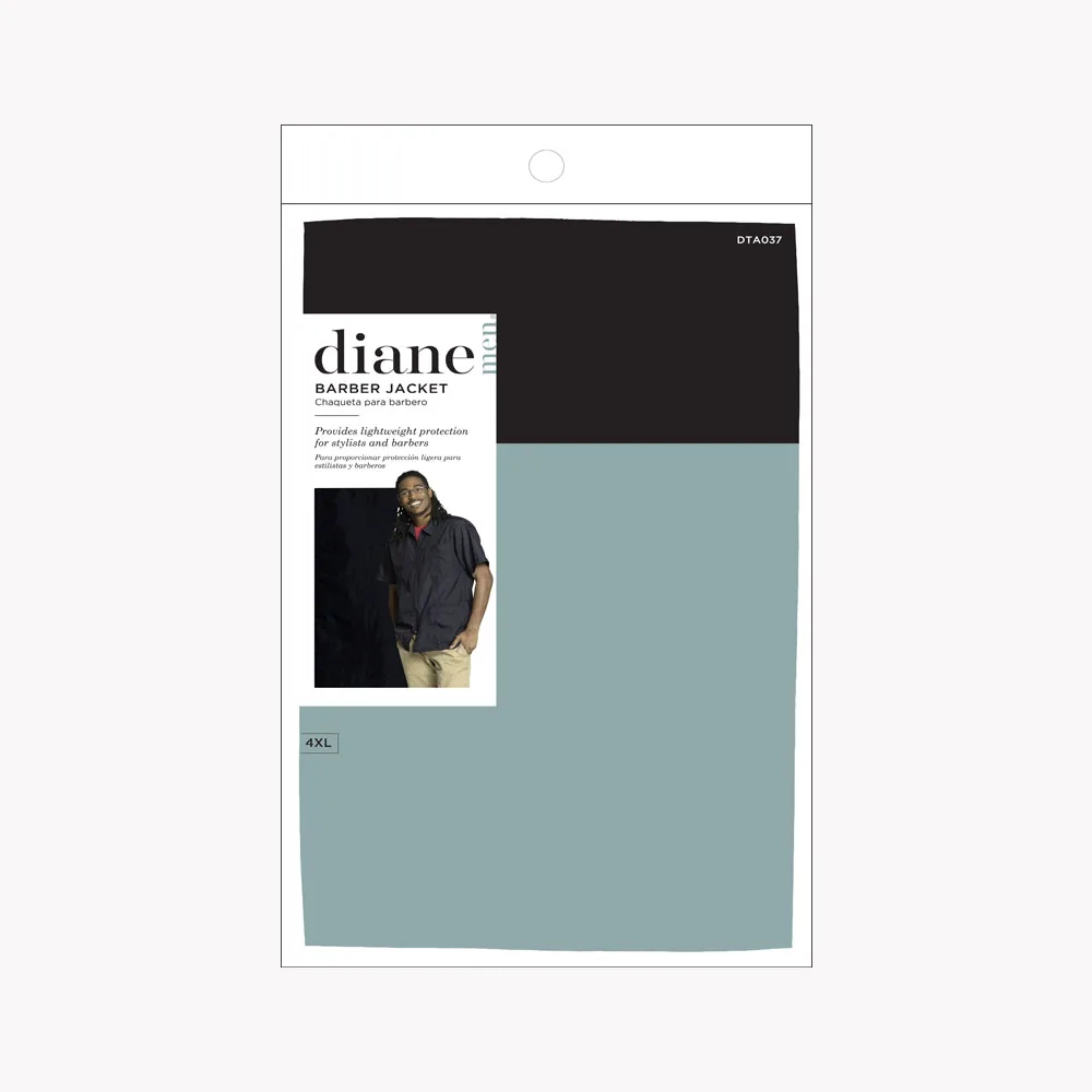 
DIANE BLACK 4XL ZIPPERED PROFESSIONAL JACKET 