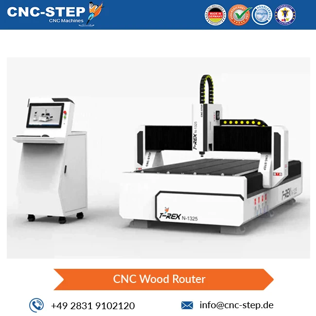 3270x2150x1950 мм Выдающаяся производительность T-Rex в парк развлечений N-1325 портальный станок по дереву с ЧПУ пультом управления из Германии