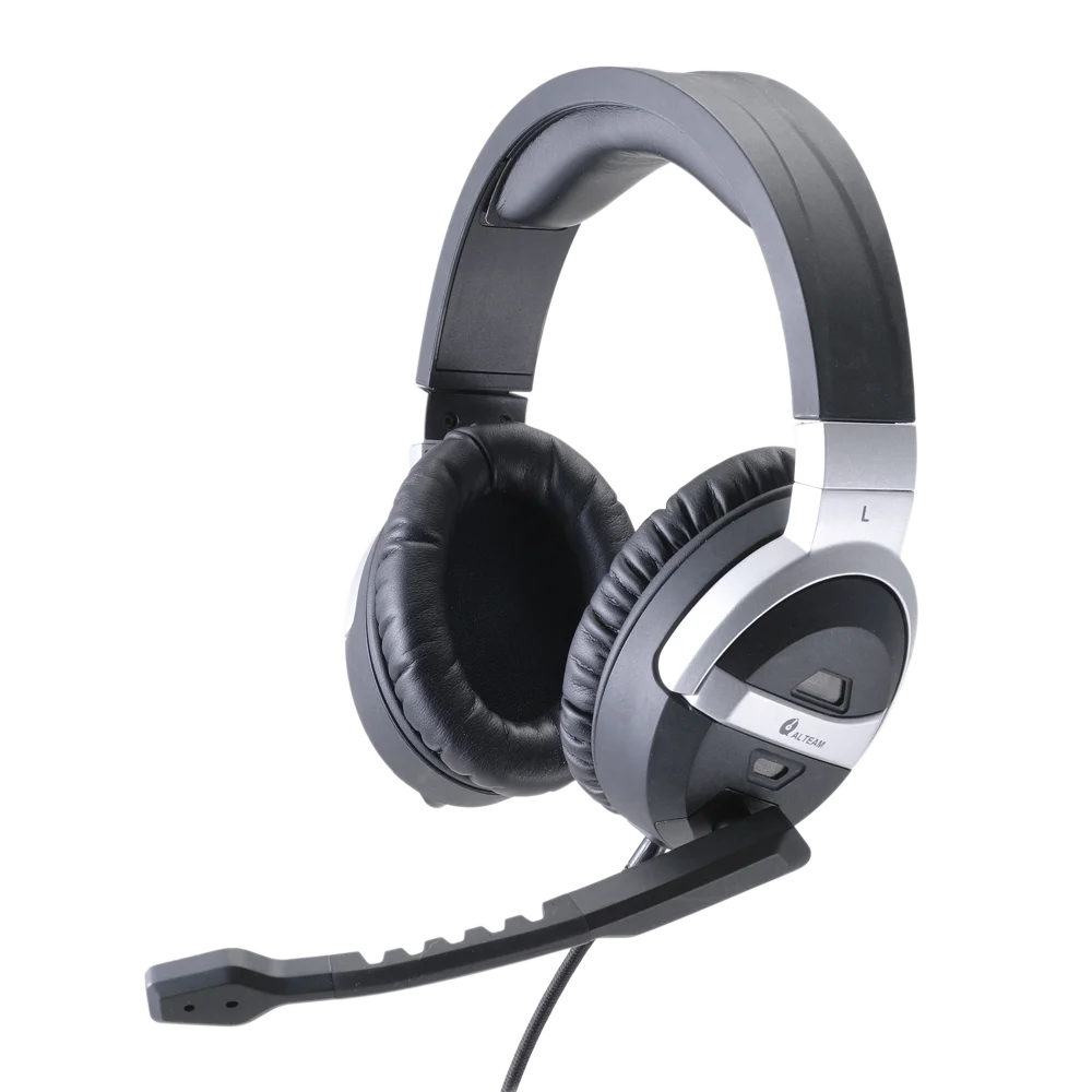 Stereo sound over ear noise cancelling anc Headphone best 3D audio for gaming with microphone
