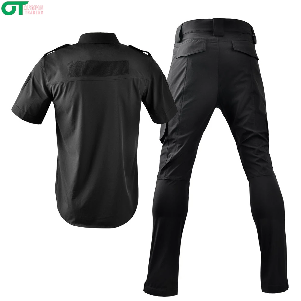 Wholesale best quality custom design Quick Drying Full Body Dust-Proof Suit Security Guard Uniform