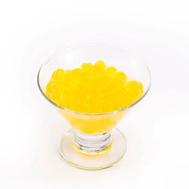 Taiwan Bubble Tea Popping Mango Tapioca Pearls boba tea supplies