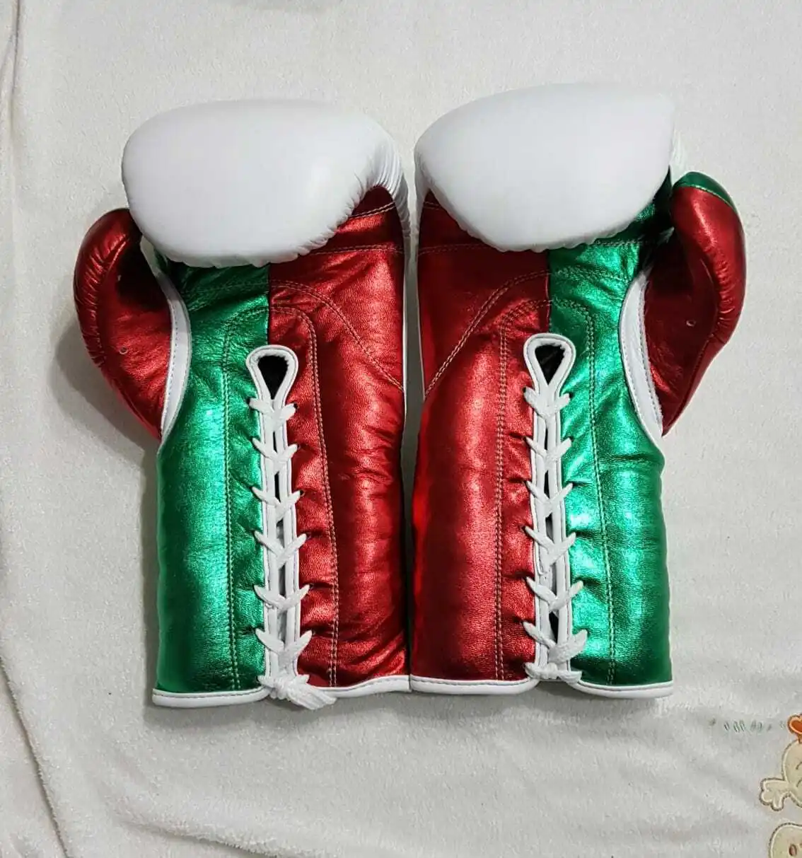 Боксерские перчатки с принтом для мужчин и женщин полиуретан карате Муай Тай бокса Бесплатная тренировка сражение ММА Санда оборудование взрослых детей