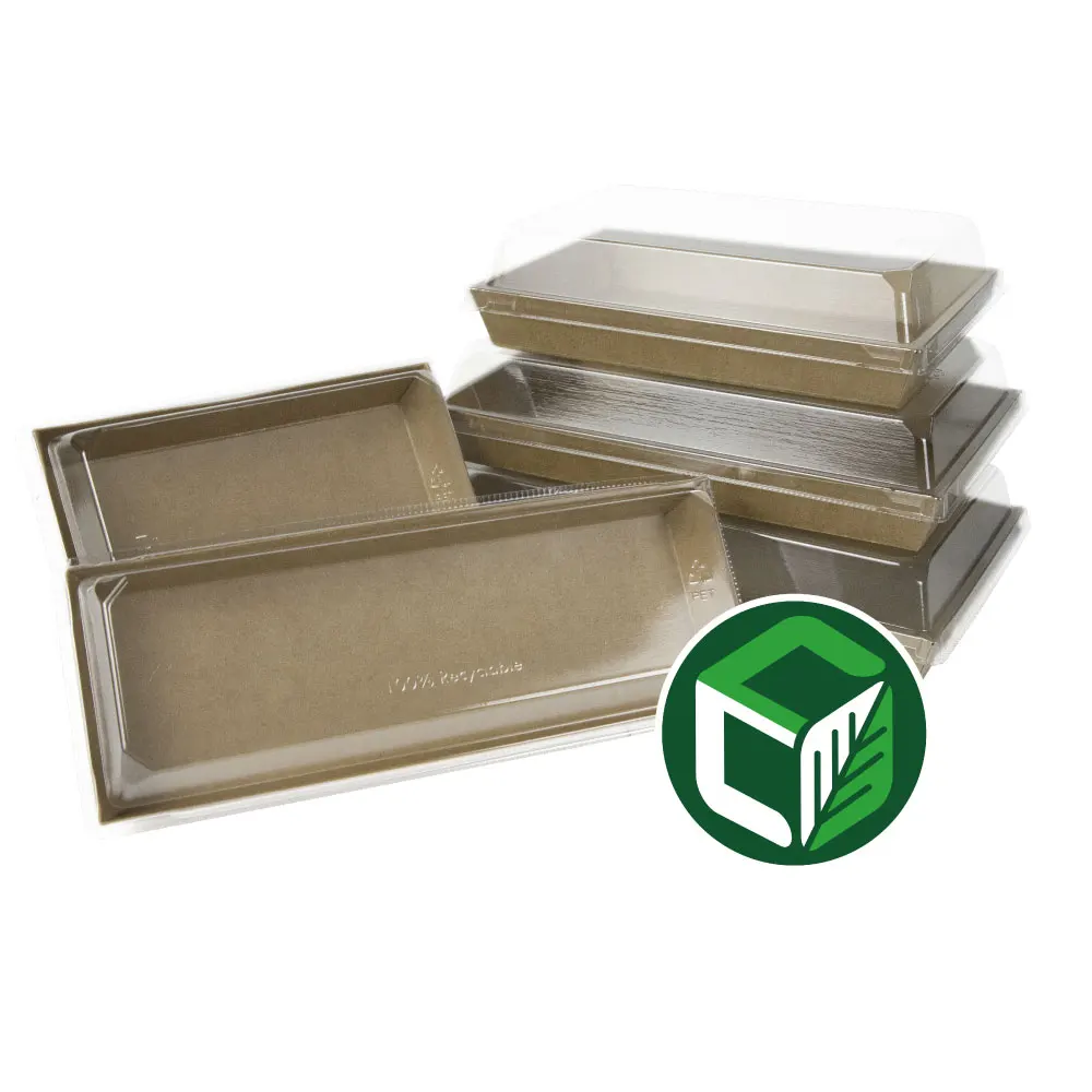 ECO Paper folded paperboard cute cake box