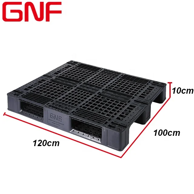GNF 1200x1000 Heavy Duty 1 ton Durable single face HDPE Plastic Pallet