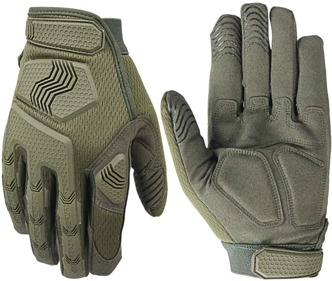 Shooting gloves rubber mold hand protective riding and shooting gloves for men and women on cheap prices