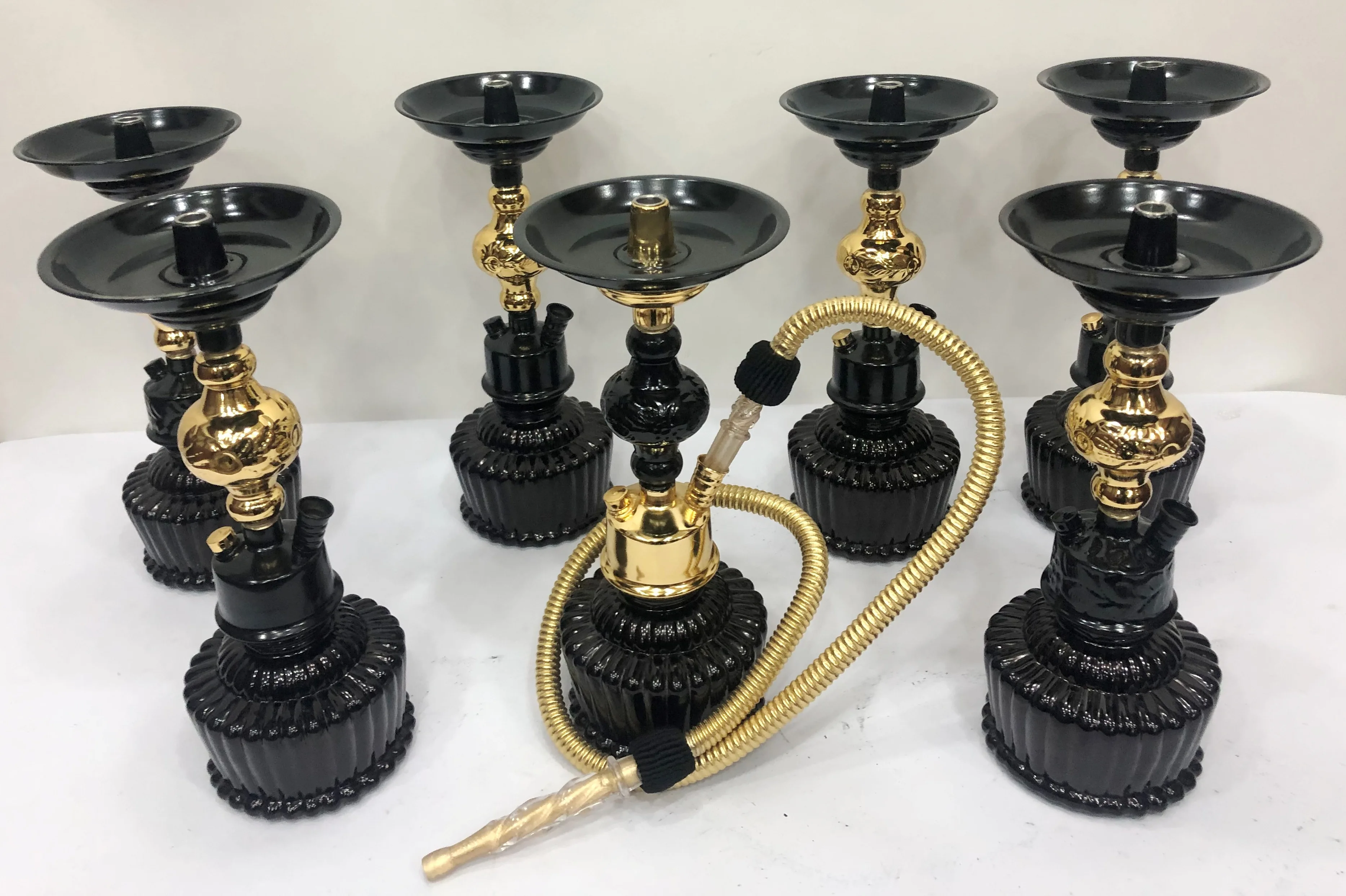 Оптовая продажа небольшой кальян премиум качества из нержавеющей стали с золотым покрытием