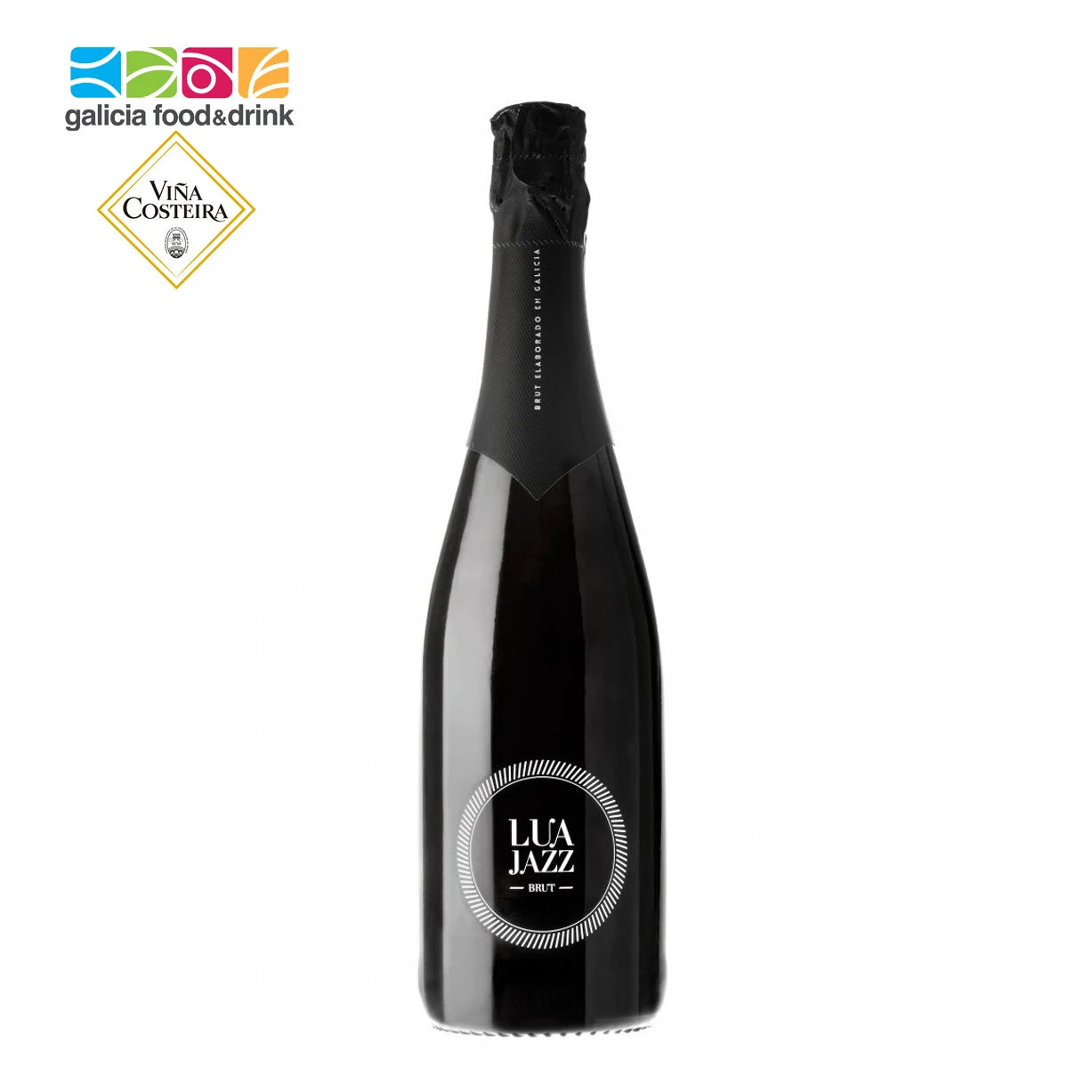 Sparkling wine from Spain | Lua Jazz Treixadura | Non-Vintage | 750 ml bottle| Fruit Aromas | Brand Vina Costeira