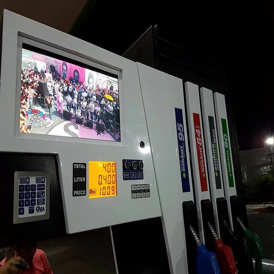 
2A Combo 8 nozzle Dispenser 2 LPG nozzle & 6 fuel nozzle with motor galvanized case best quality for LPG Fuel filling station 