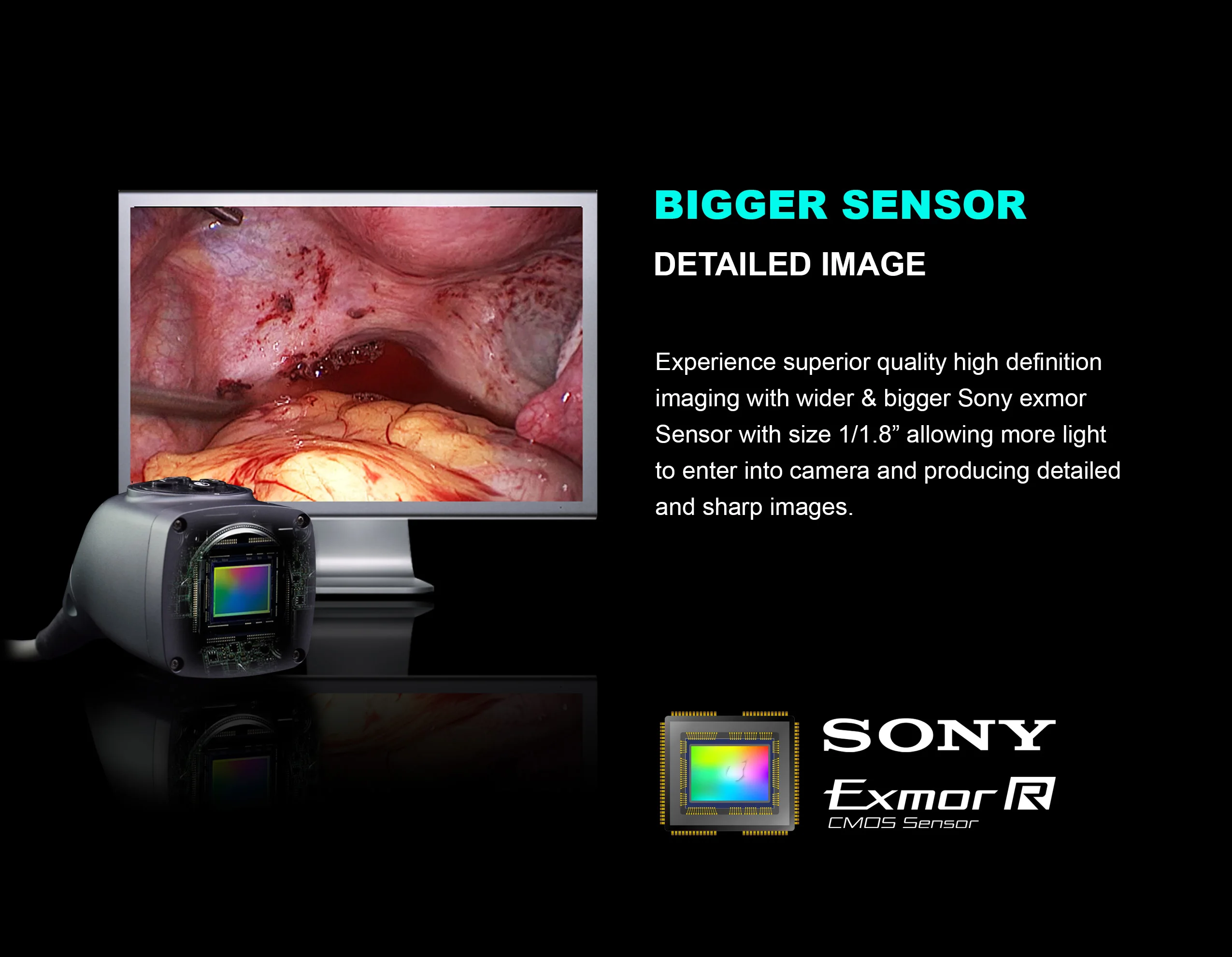 Endoscope Camera Full HD Laparoscopic 1080p w/ USB Medical Recorder 1/ 3ccd, 4k Rigid Endoscopy Coupler Adapter