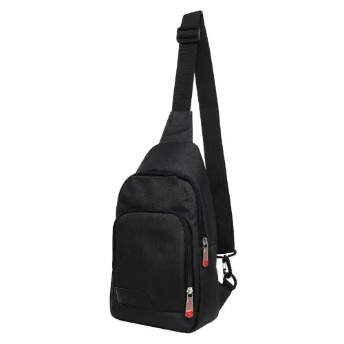 Daily Used None Decoration Soft Handle HS 623 Made In Vietnam Polyester Multifunctional Messenger Sling Bag