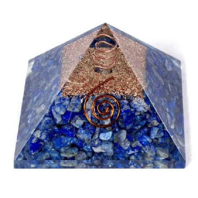 Wholesale Natural Lapis Lazuli Cheap Price Orgone Pyramid Buy From N H Agate