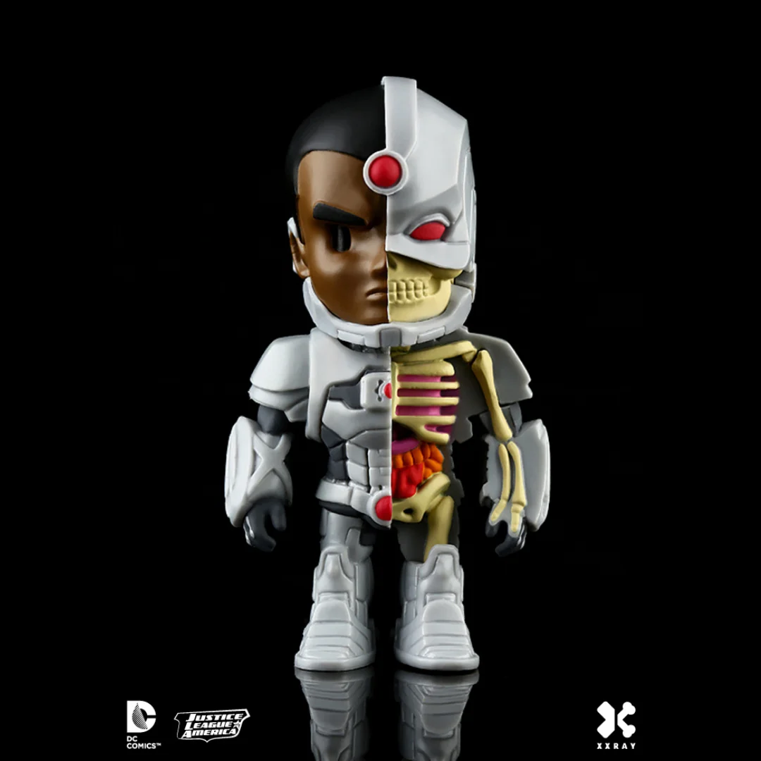 
 XXRAY 4 дюйма, высокие DC Comics Cyborg (1 коробка = 20 шт.)  