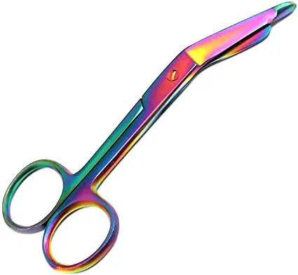 Бандажные ножницы/бандажные ножницы lister, медицинские хирургические инструменты, радужные медсестринские ножницы