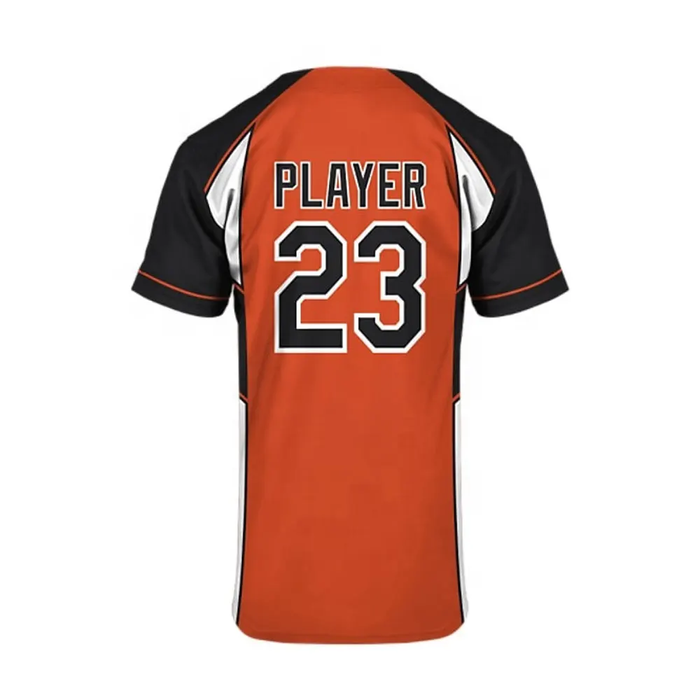 Fast delivery Custom Printing Baseball Plain Shirts Blue Baseball Jersey Outfit Mens Sublimation Cheap Price Baseball jersey