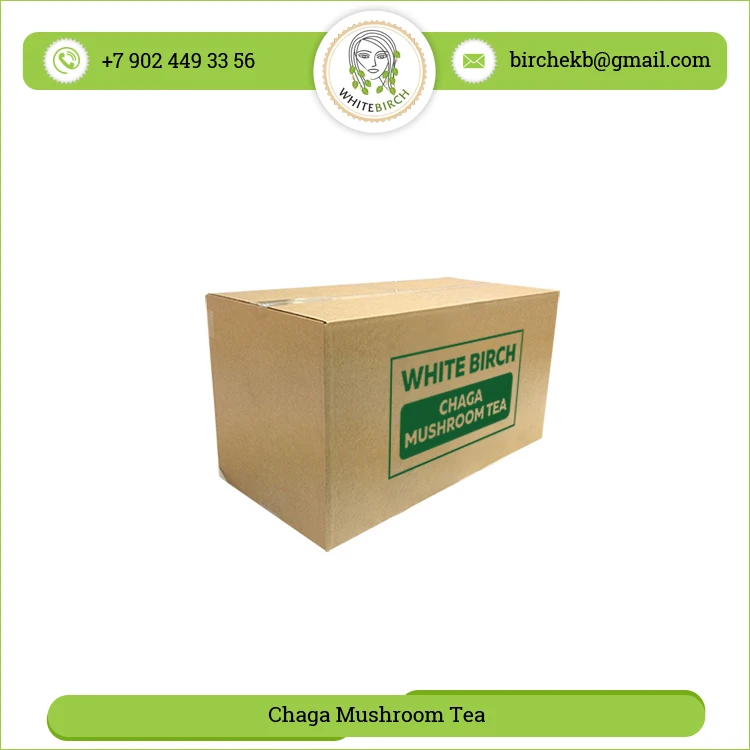 Natural Quality Organic Fresh Chaga Mushroom Tea at Wholesale Price