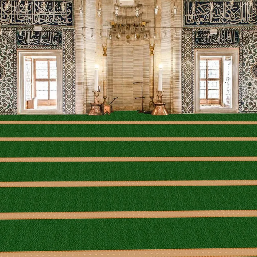 Top quality Muslim carpet prayer Mosque carpet wholesale best quality and best price Wall to Wall Mosque Carpet
