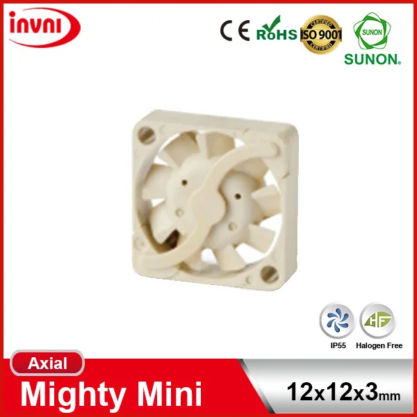 Mighty Mini SUNON UF3C3-500 3V DC Axial Flow Fan 1203 12x3 12mm 12x12 12x12x3 12x12x3mm