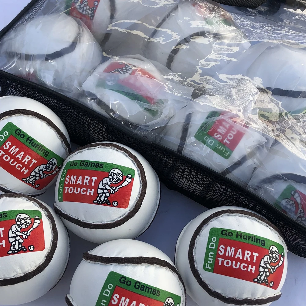 Оптовая продажа профессиональный пользовательский логотип Go Game Smart Touch Sliotars GAA Hurling Balls