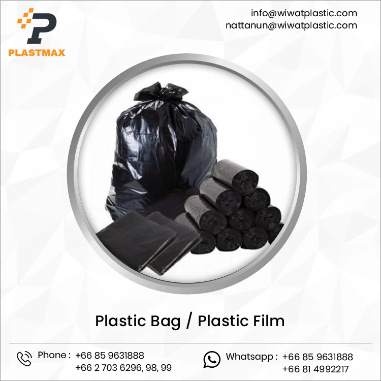 Direct Factory Sale a Grade Raw Granules Resins Plastic Carrying Bag Customized Color Hot Selling Recycled Materials Garbage Use