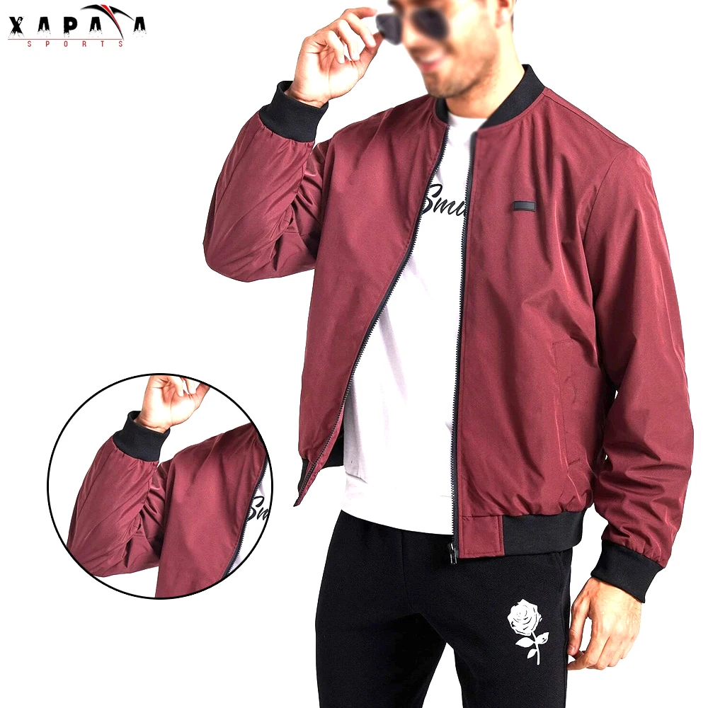 Men Zip Detail Bomber Jacket Wholesale Rate Professional Best Quality Men Cargo Denim Pants By XAPATA SPORTS