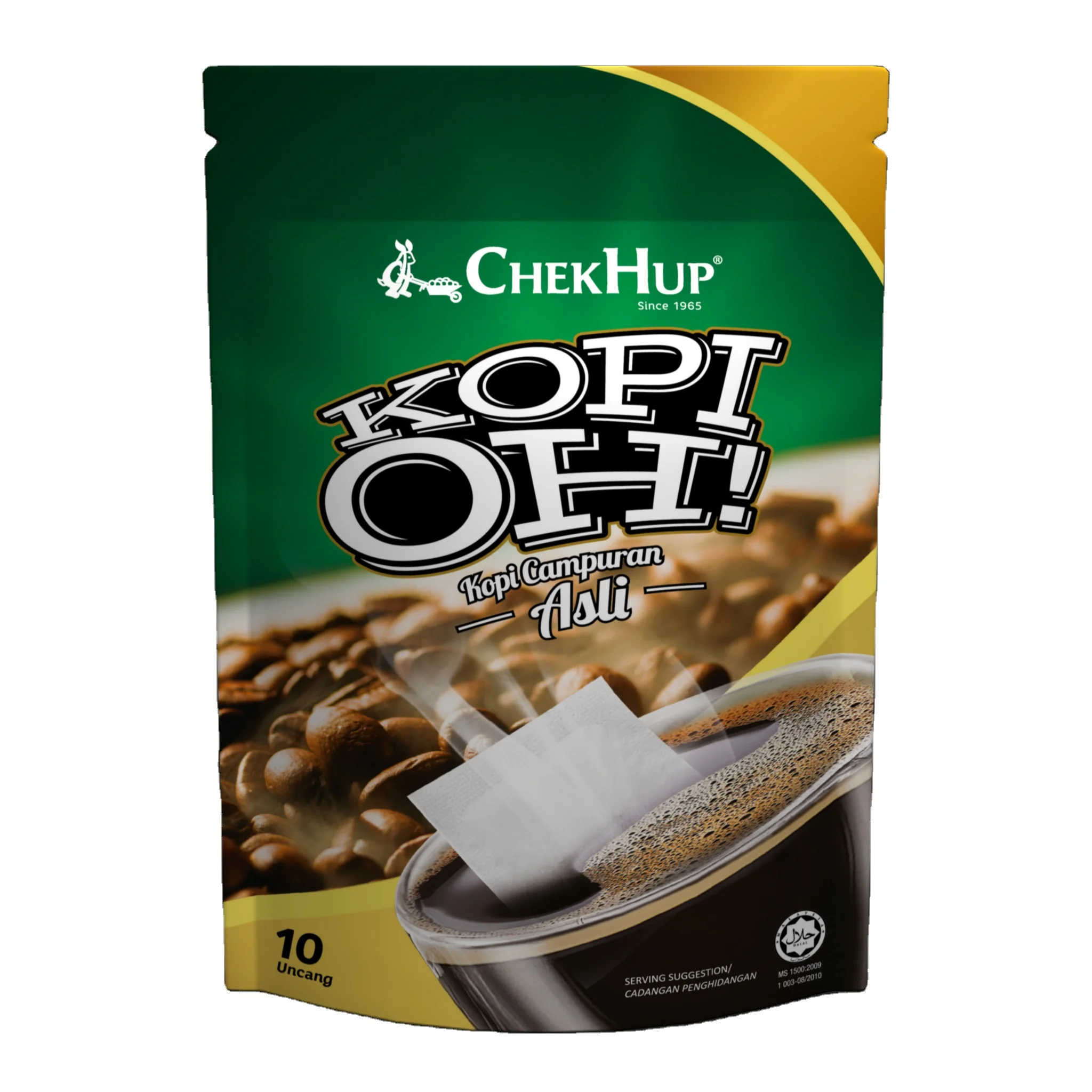 Best Brand Chek Hup Kopi Oh! Original  With Bitter Taste And Bold Flavor With Competitive Price
