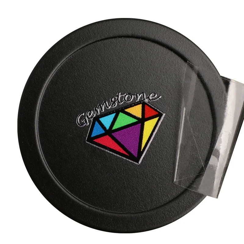 Custom 3d Logo Label Printing Cut Out Waterproof Permanent Adhesive Uv Transfer Stickers