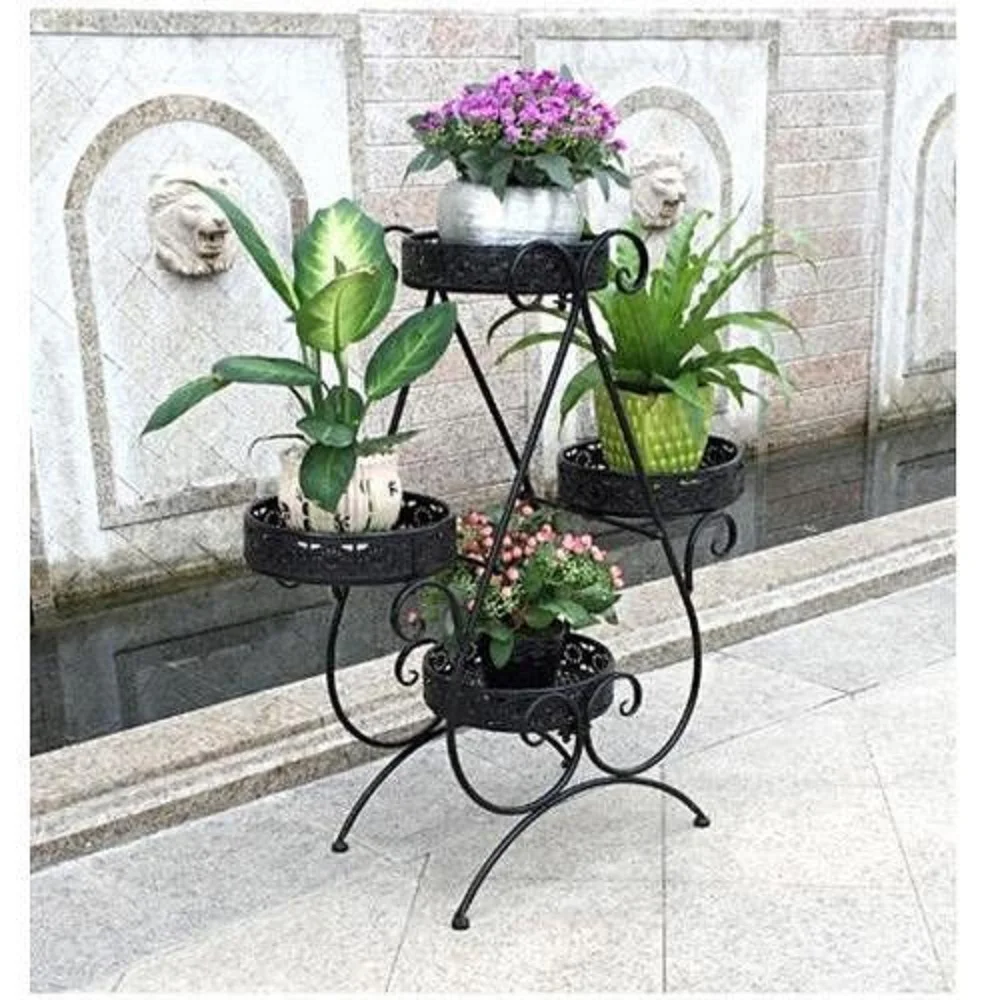 American style Antique Small metal planter pot Home & garden iron succulent artificial flower Bucket