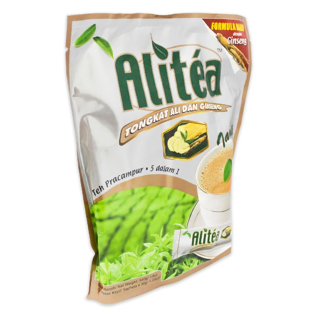 OEM Power Root 4 в 1 чай с мгновенным молоком Tongkat Ali и женьшенем усиленный иммунитет для длительной защиты