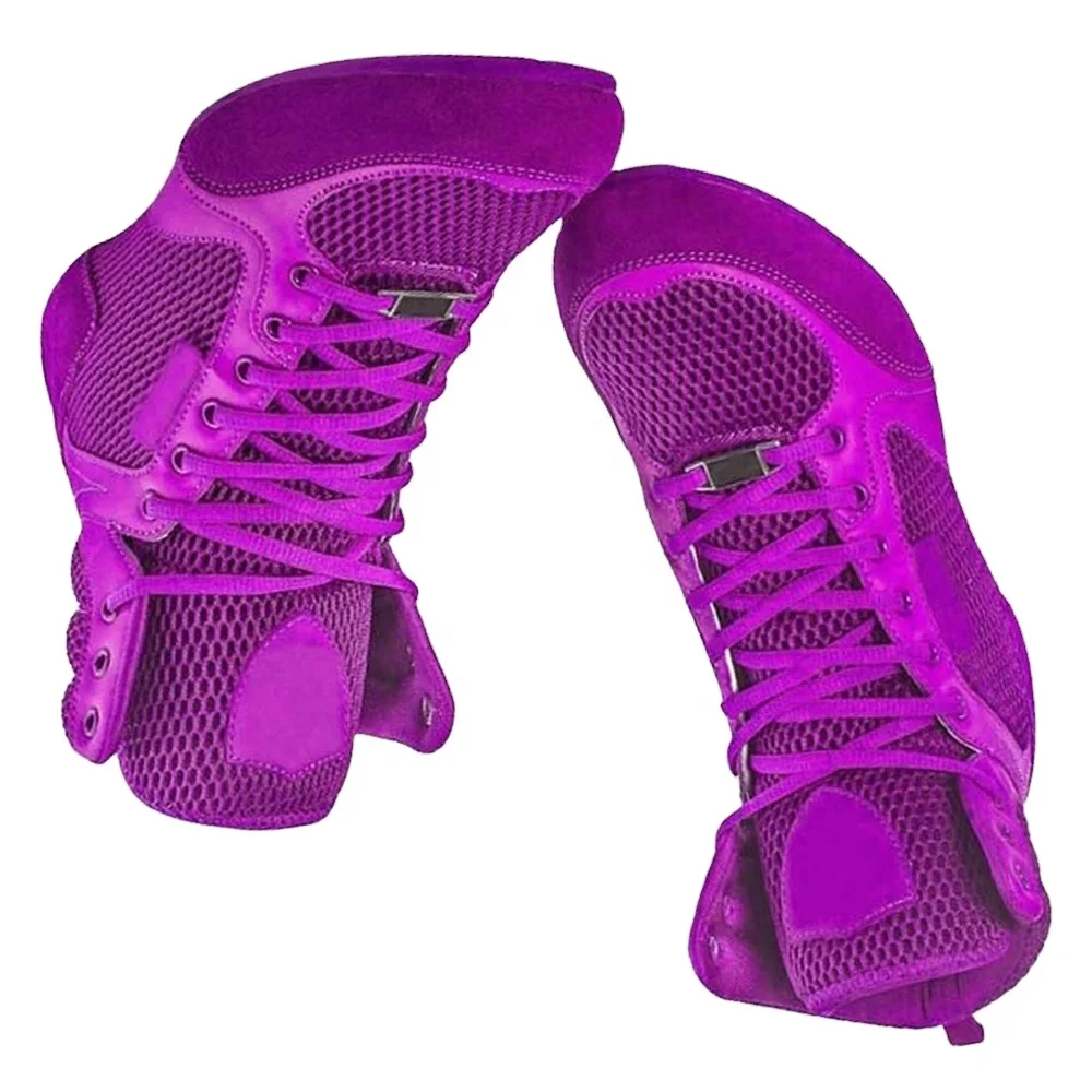 Best Selling Suede Leather Boxing Shoes Wrestling Martial Art MMA Gym Weightlifting gym Training Combat Sports Boxing Shoes