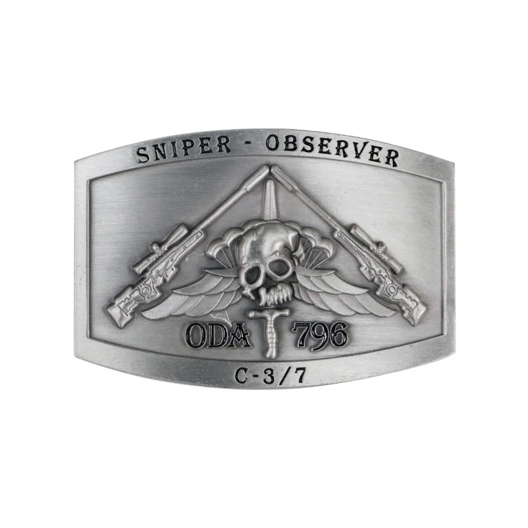 Metal Horse Belt Buckle Automatic High End Survival Belt Buckle