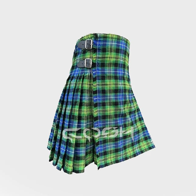 COSH KILT Plaid Tartan Dress Gordon Breathable Irish Women Kilts New Design Woodland Kilts Maker With Leather Buckles Vendor