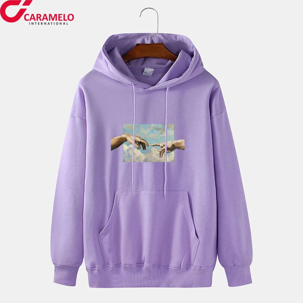  Мужской пуловер с капюшоном комплект цветной толстовкой на заказ