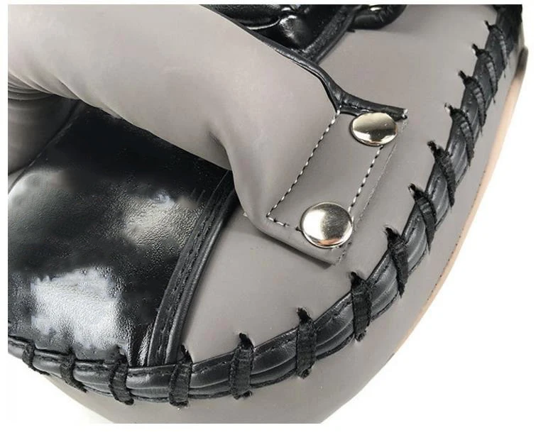 
New grey boxing hand target Super MMA Punch Pad Focus Training Gloves Karate Muay Thai Kicking Pad Circular Mitts 