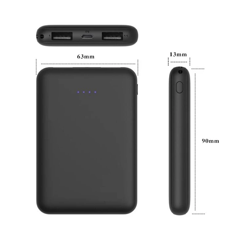 Wholesale cheap Portable Battery Bank promotional small power bank custom faster charging 5000mah Power Bank