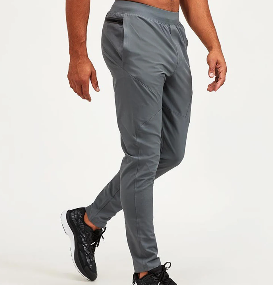 New Fashion Grey trousers  2021 Plain Golf Trousers with Contrast Trims Suiting  For Men Custom Trouser Golf Apparel