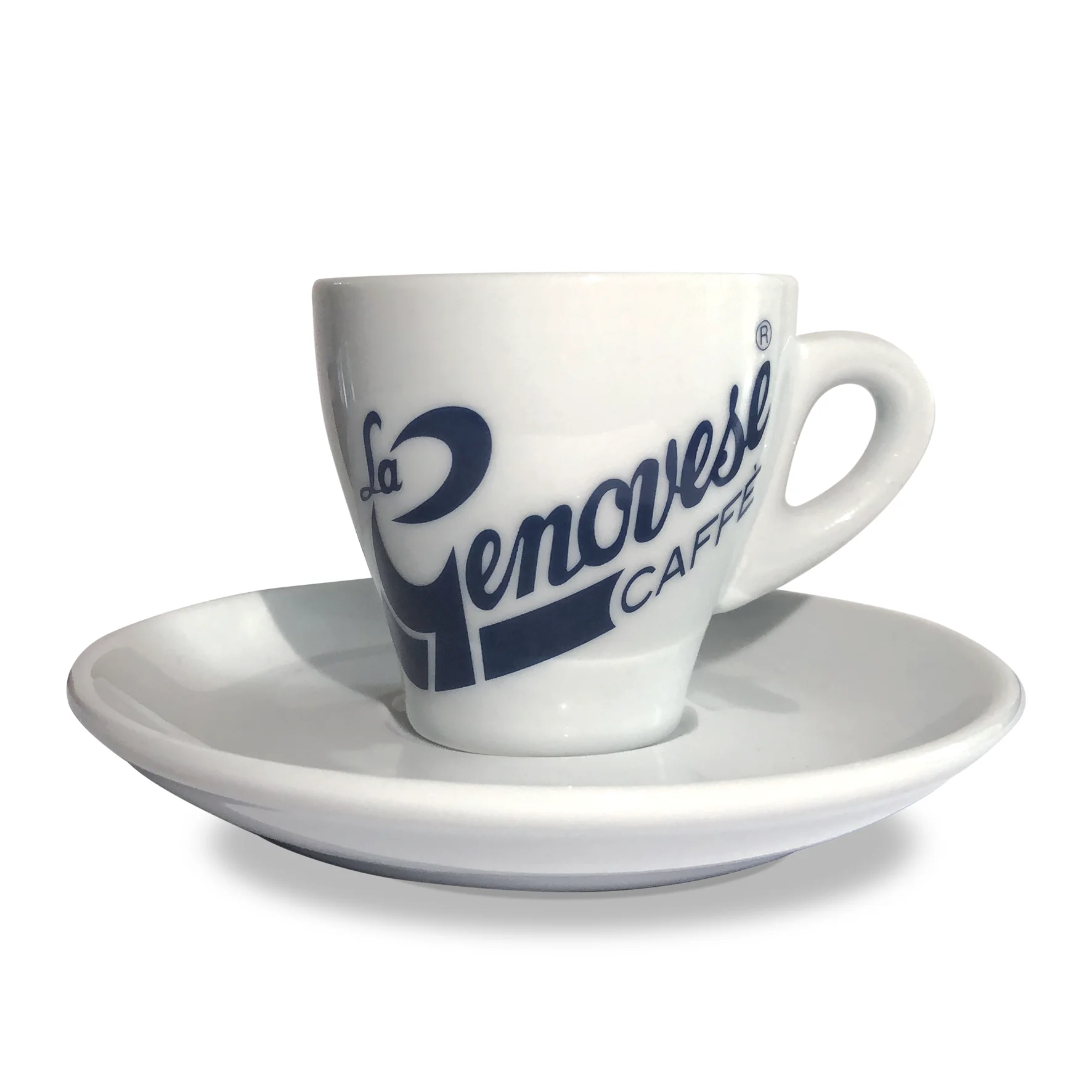 
Ceramic Espresso Cups and saucer La Genovese 50 ml x6 