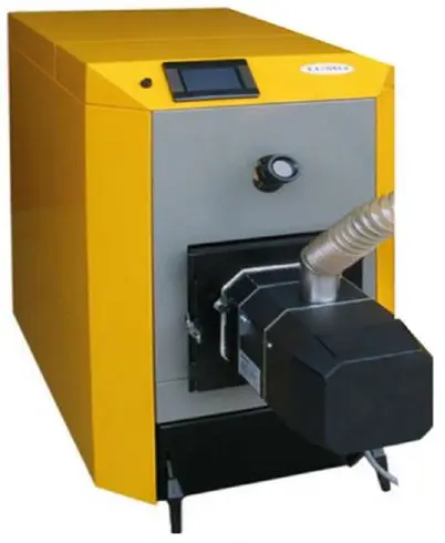 
Pellet boiler 15 kW with pellet tank 330l 