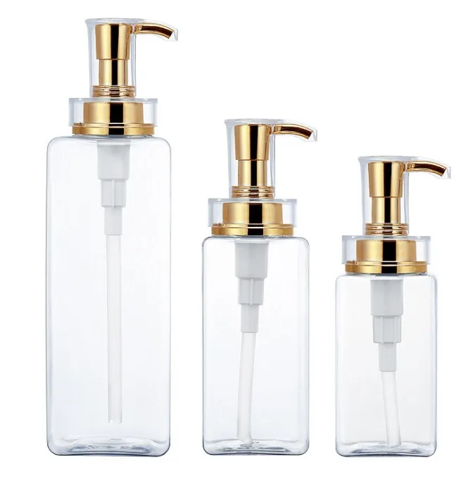 
Прозрачная пластиковая бутылка для лосьона для домашних животных, большой объем 