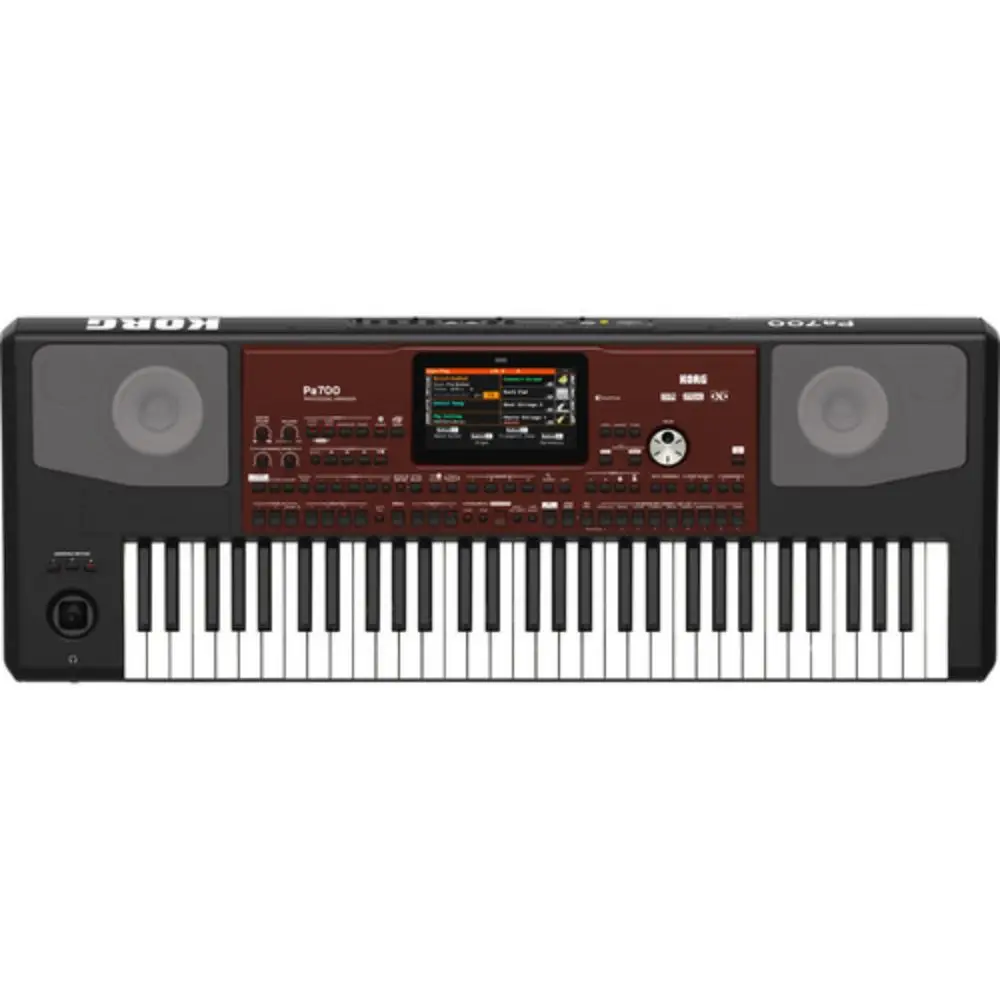Hot Deal K O R G Pa700 61-Key Professional Arranger with Touchscreen and Speakers