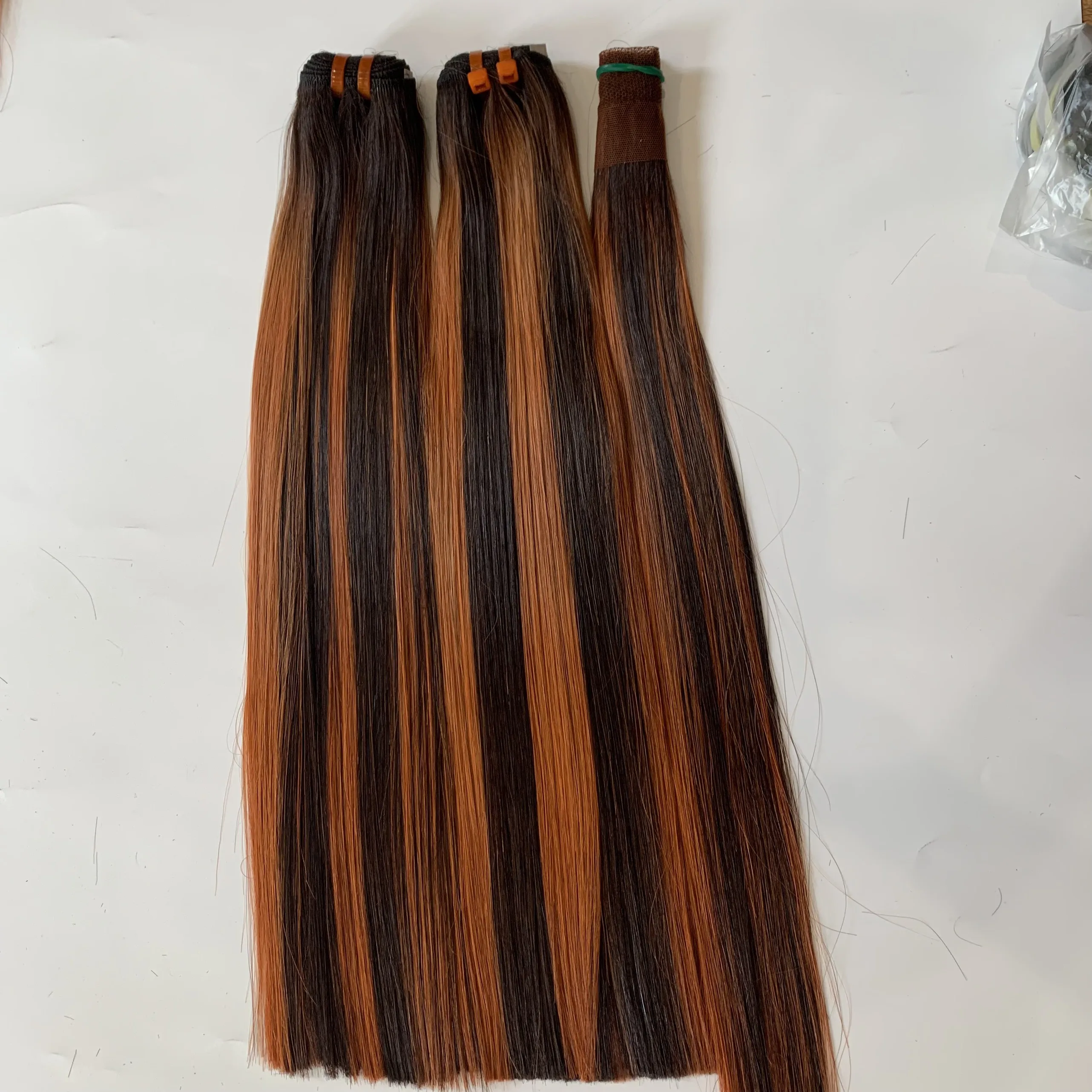 Вьетнамские волосы Welf для наращивания необработанные натуральные человеческие двойное натяжение лучшее качество окрашенные из компании во Вьетнаме