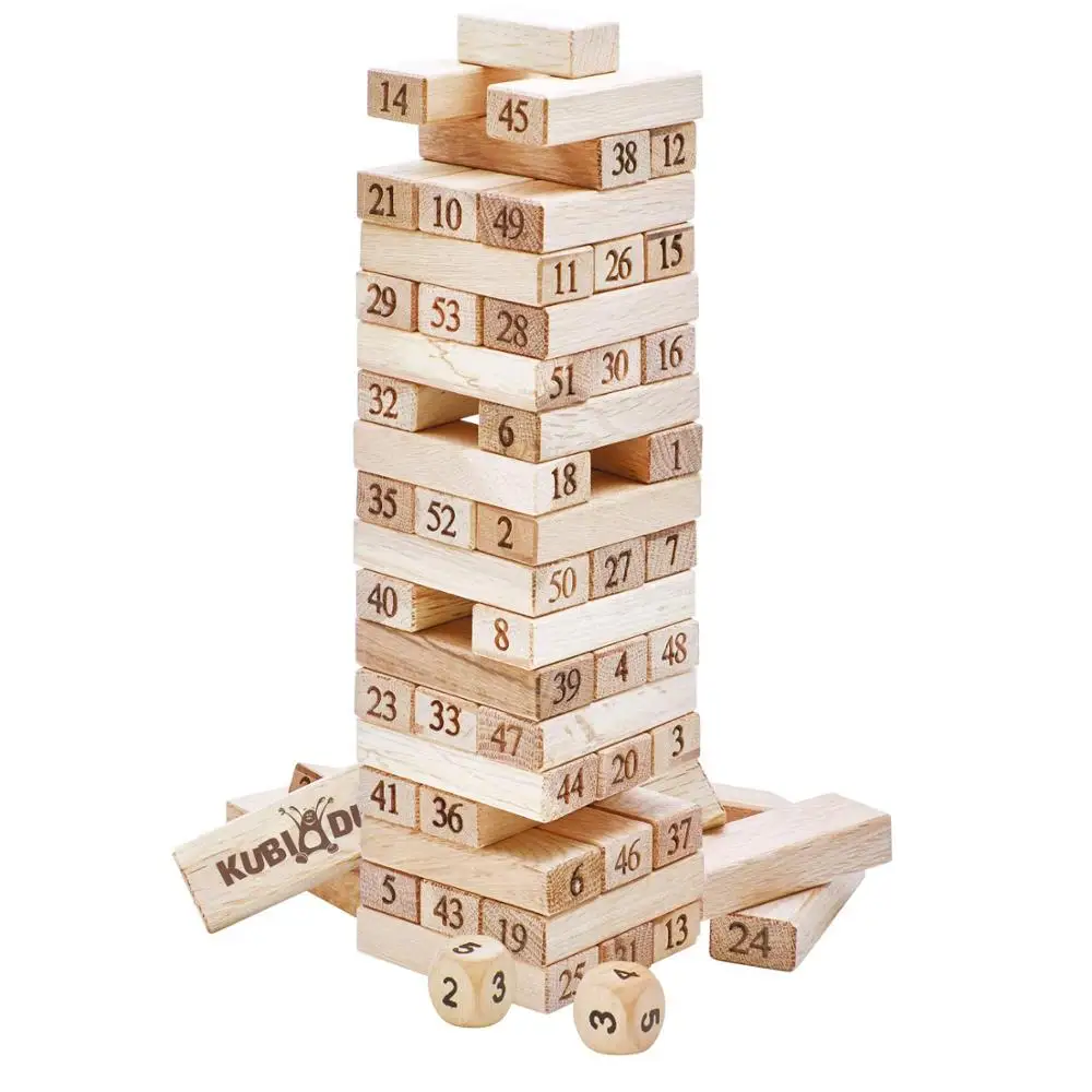 
Eco-friendly Russian Craftsmen Wooden Stacking Games 