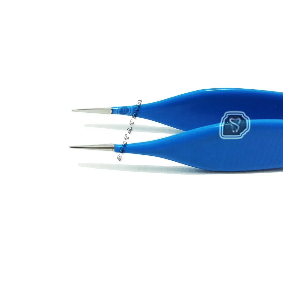 Disposable Adson Bipolar Forceps with Cord 0.5 mm Tip Single Use Electrosurgical Instruments